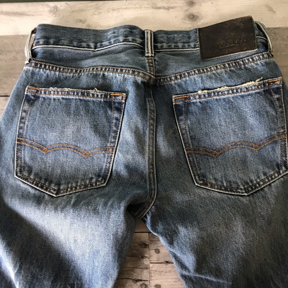American Eagle Outfitters Slim Selvedge Jeans 1396 - Picture 7 of 12